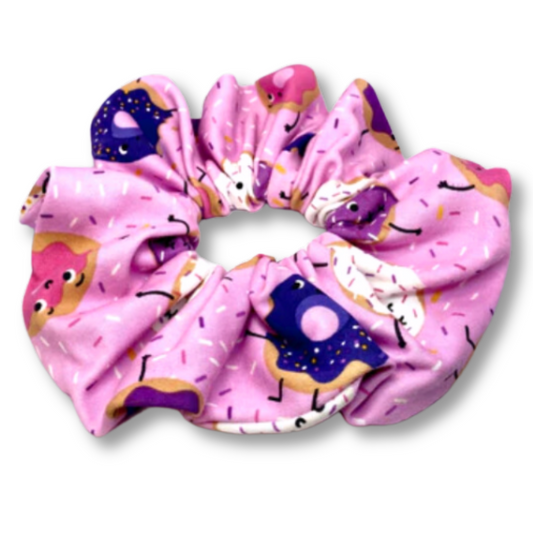 Purple Donut Oversized Scrunchie