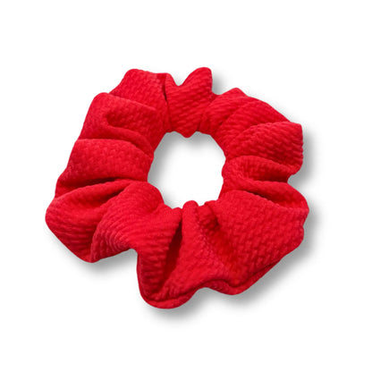 Cherry Red Mini Scrunchie