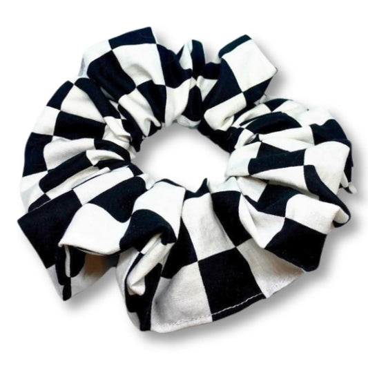 Checkered Sports Scrunchie enchantedscrunch