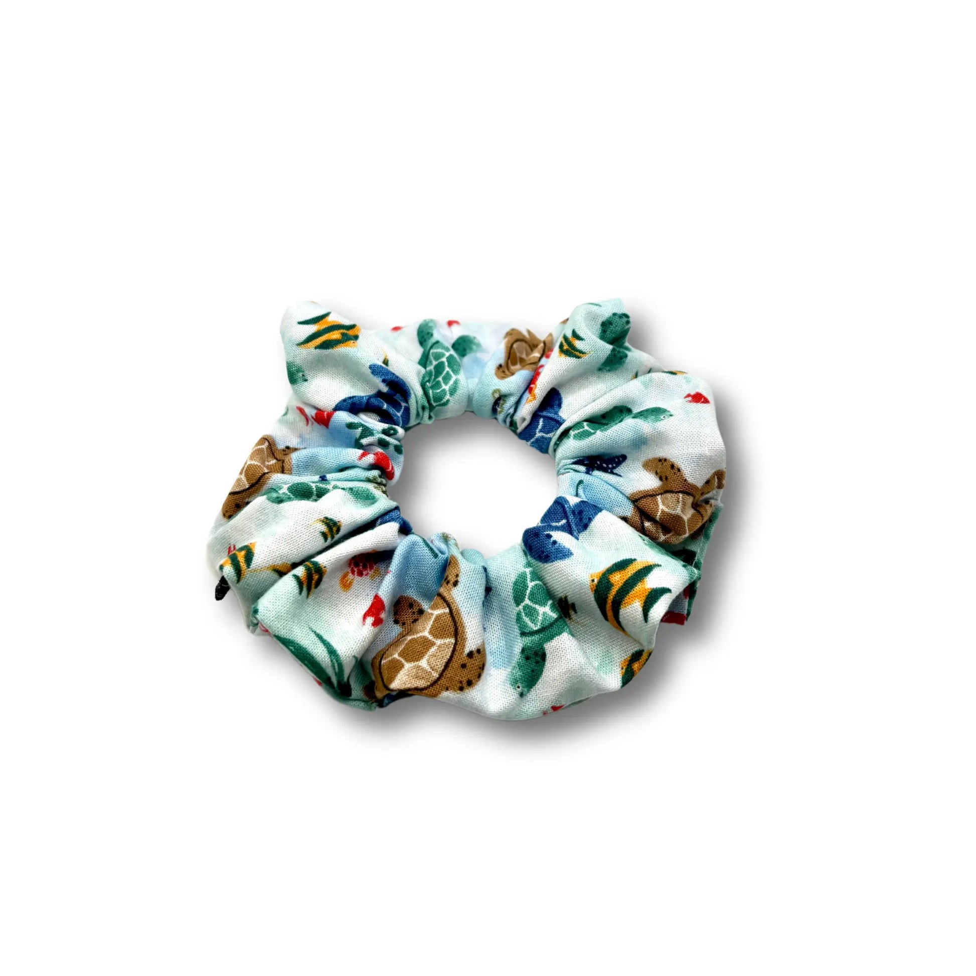 Mini Coral Reef Fish Summer Scrunchie enchantedscrunch