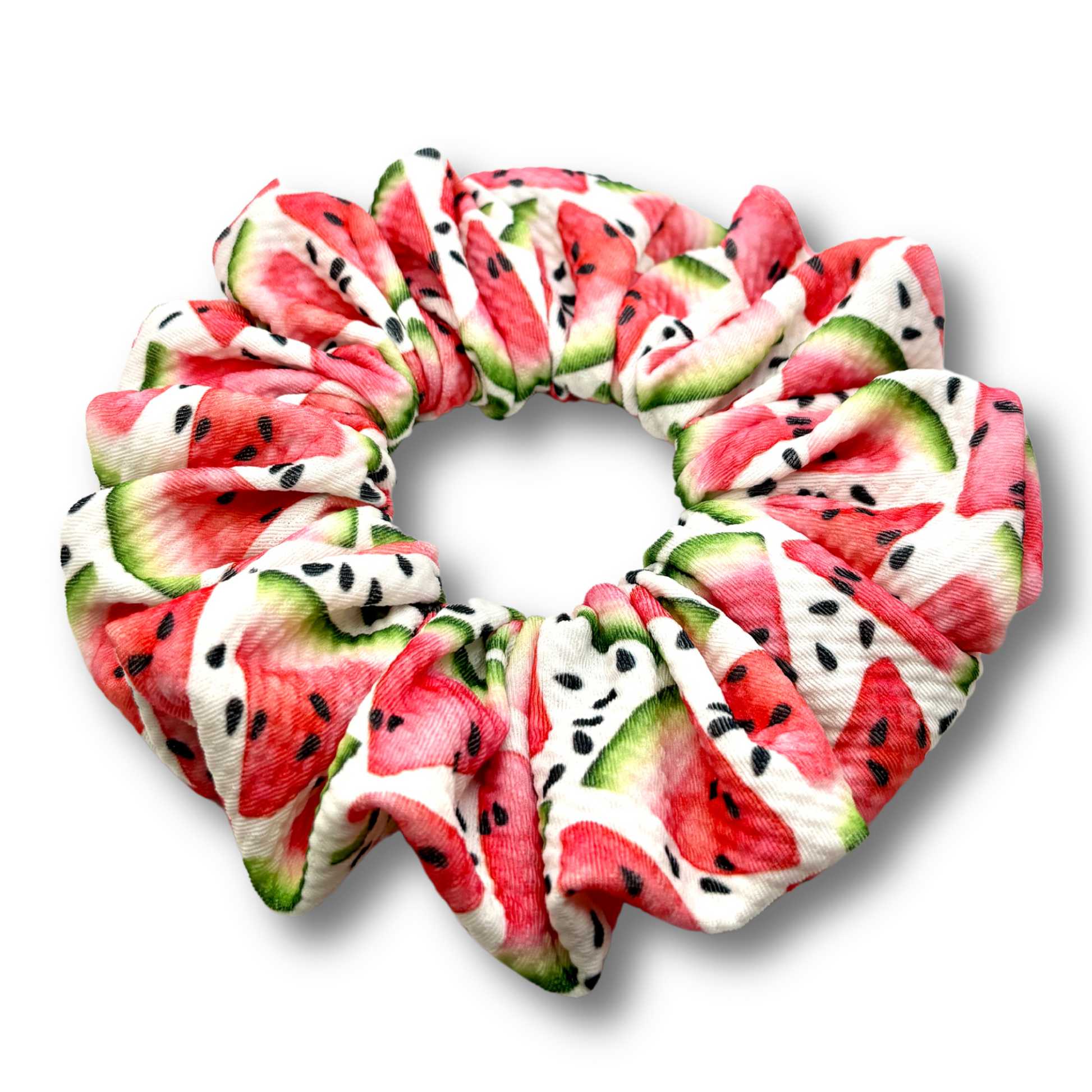 Watermelon Summer Bullet Scrunchie enchantedscrunch