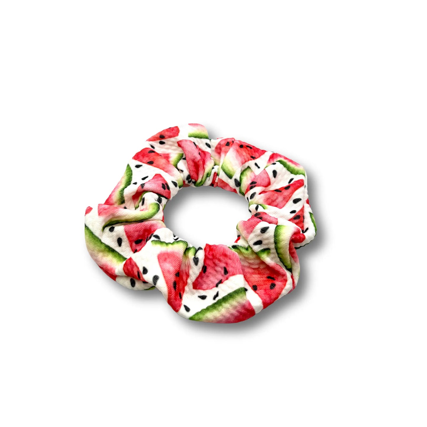 Mini Watermelon Summer Bullet Scrunchie enchantedscrunch