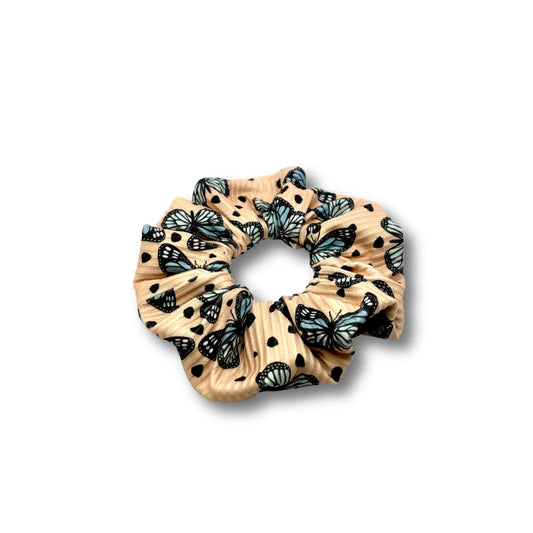 Mini Butterfly Summer Ribbed Scrunchie enchantedscrunch