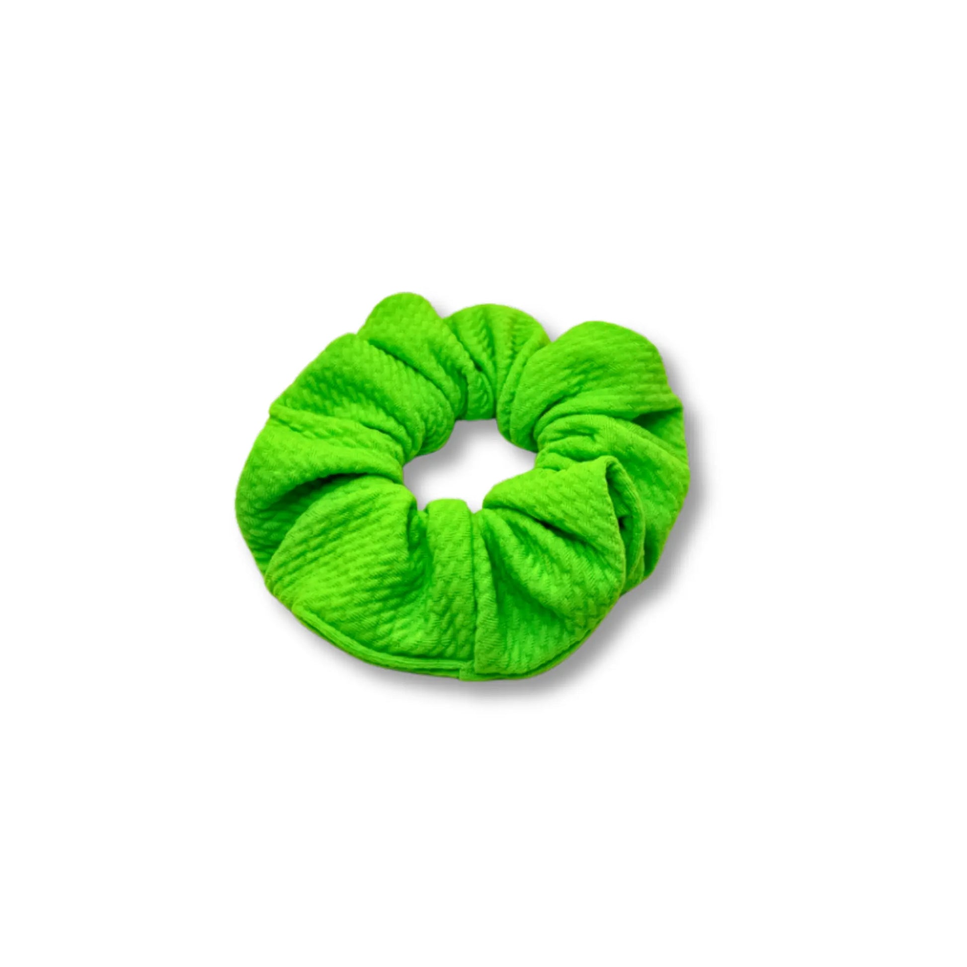 Mini Neon Green Bullet Scrunchie Enchanted Scrunch