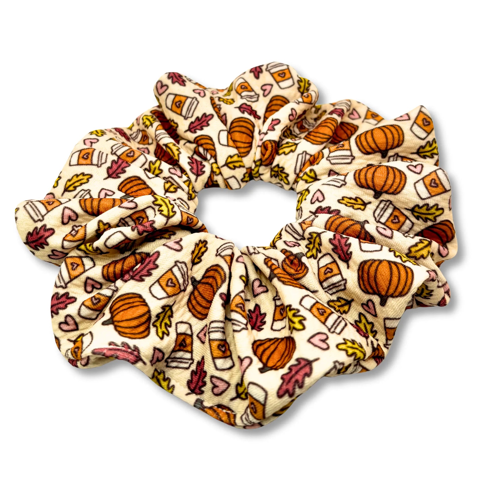 Fall Coffee Bullet Scrunchie Enchanted Scrunch