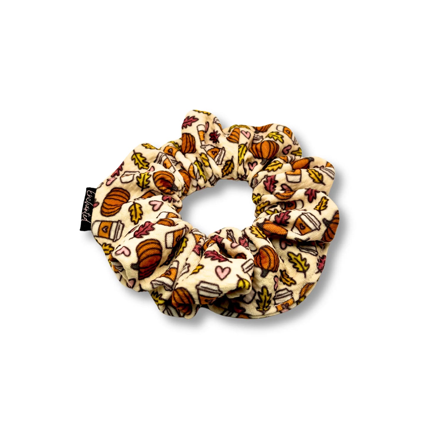 Mini Fall Coffee Bullet Scrunchie Enchanted Scrunch