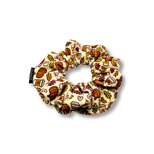 Mini Fall Coffee Bullet Scrunchie Enchanted Scrunch