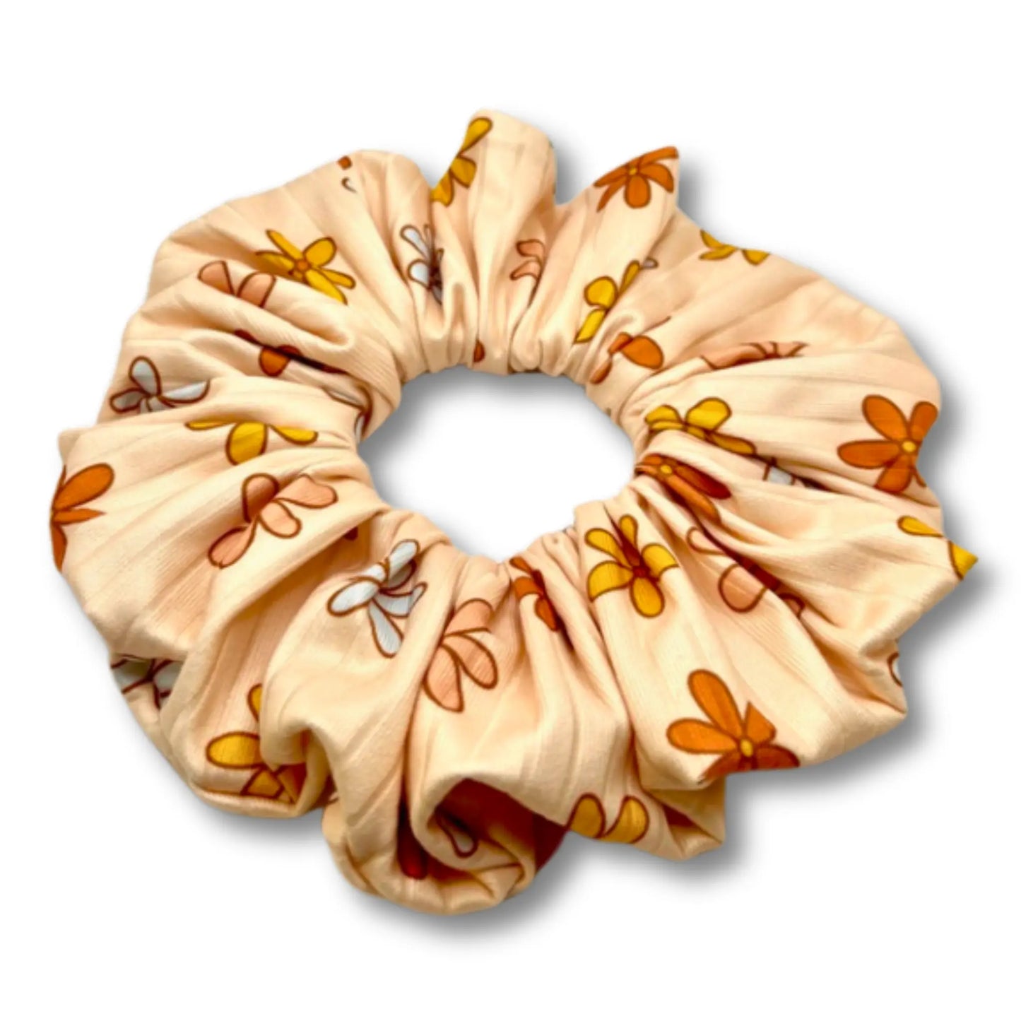 Retro Summer Ribbed Scrunchie enchantedscrunch