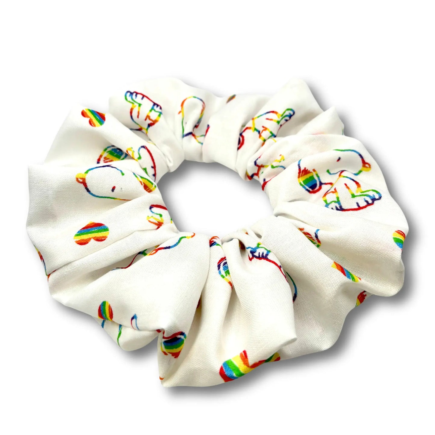 Snoopy Rainbow Oversized Scrunchie