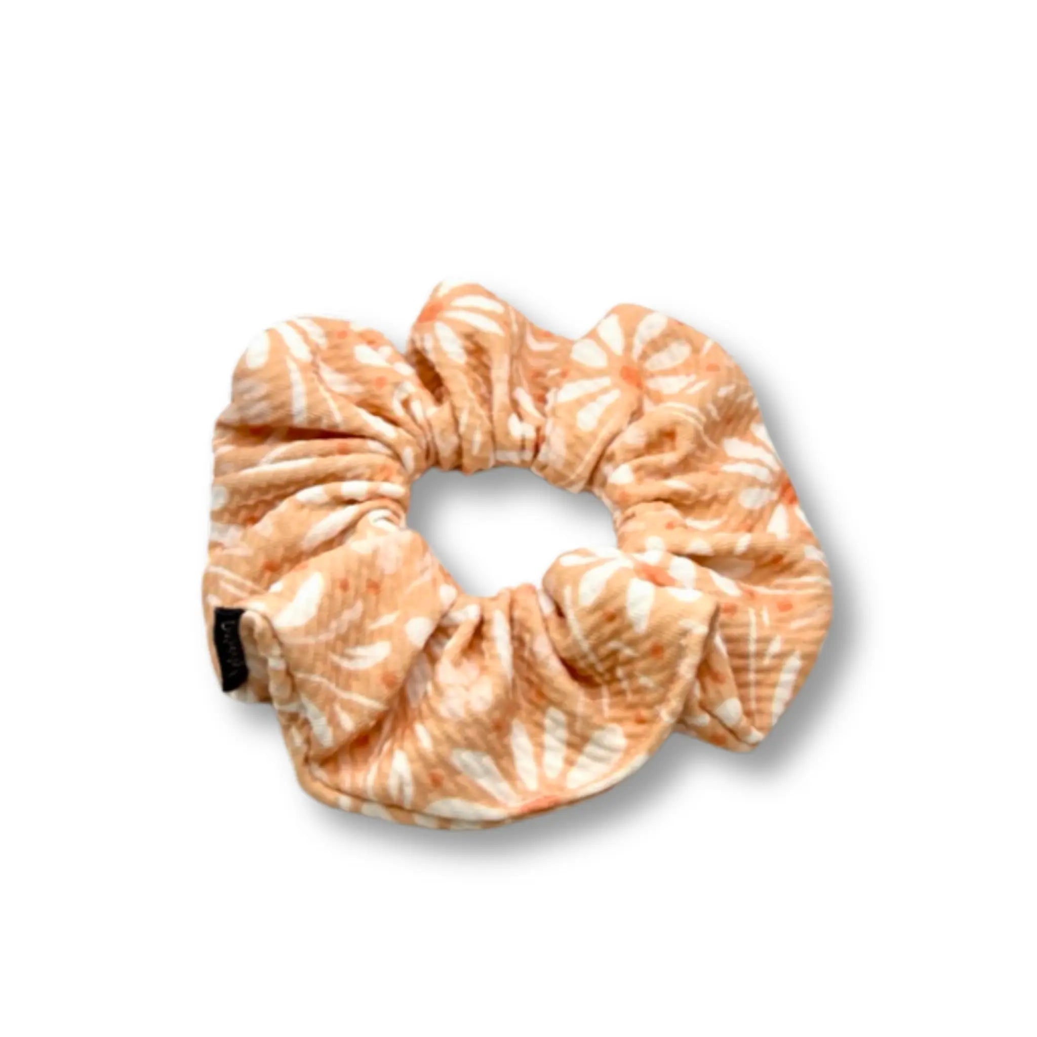 Mini Pink Floral Spring Bullet Scrunchie - Enchanted Scrunch