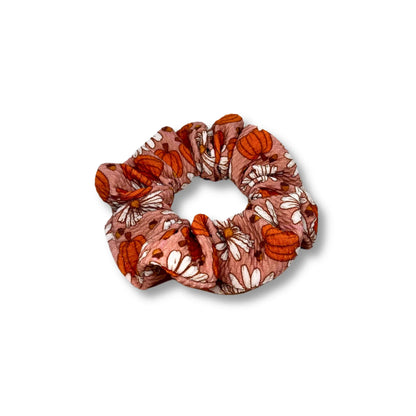 Mini Floral Pumpkin Bullet Scrunchie Enchanted Scrunch