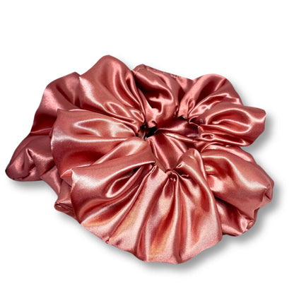 Dusty Rose Silk Scrunchie enchantedscrunch