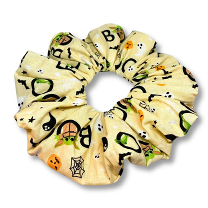 Baby Yoda Boo Halloween Scrunchie Enchanted Scrunch