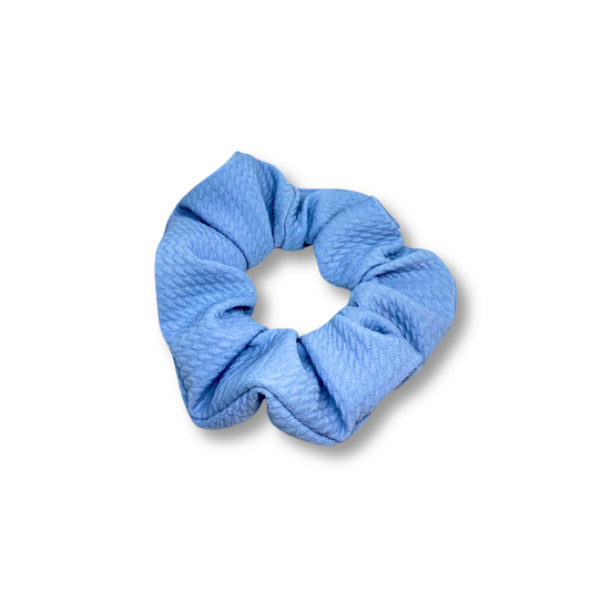 Mini Blue Bullet Scrunchie