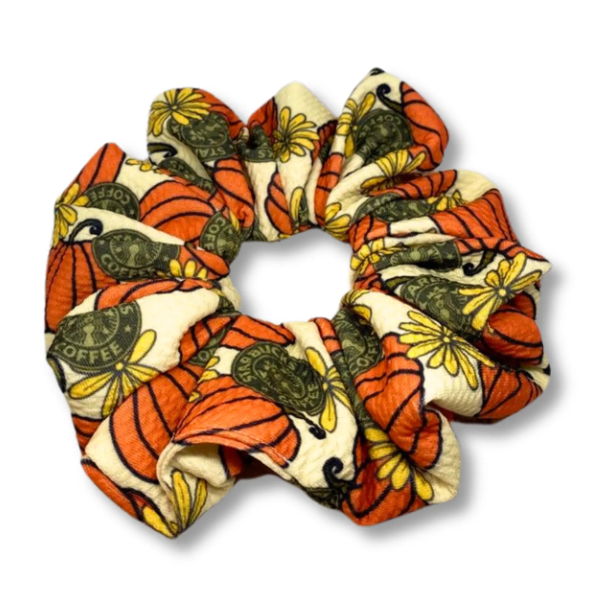 Pumpkin Starbucks Bullet Scrunchie Enchanted Scrunch