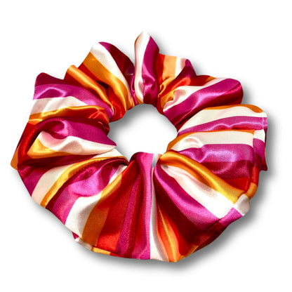 Lesbian Pride Flag Oversized Scrunchie