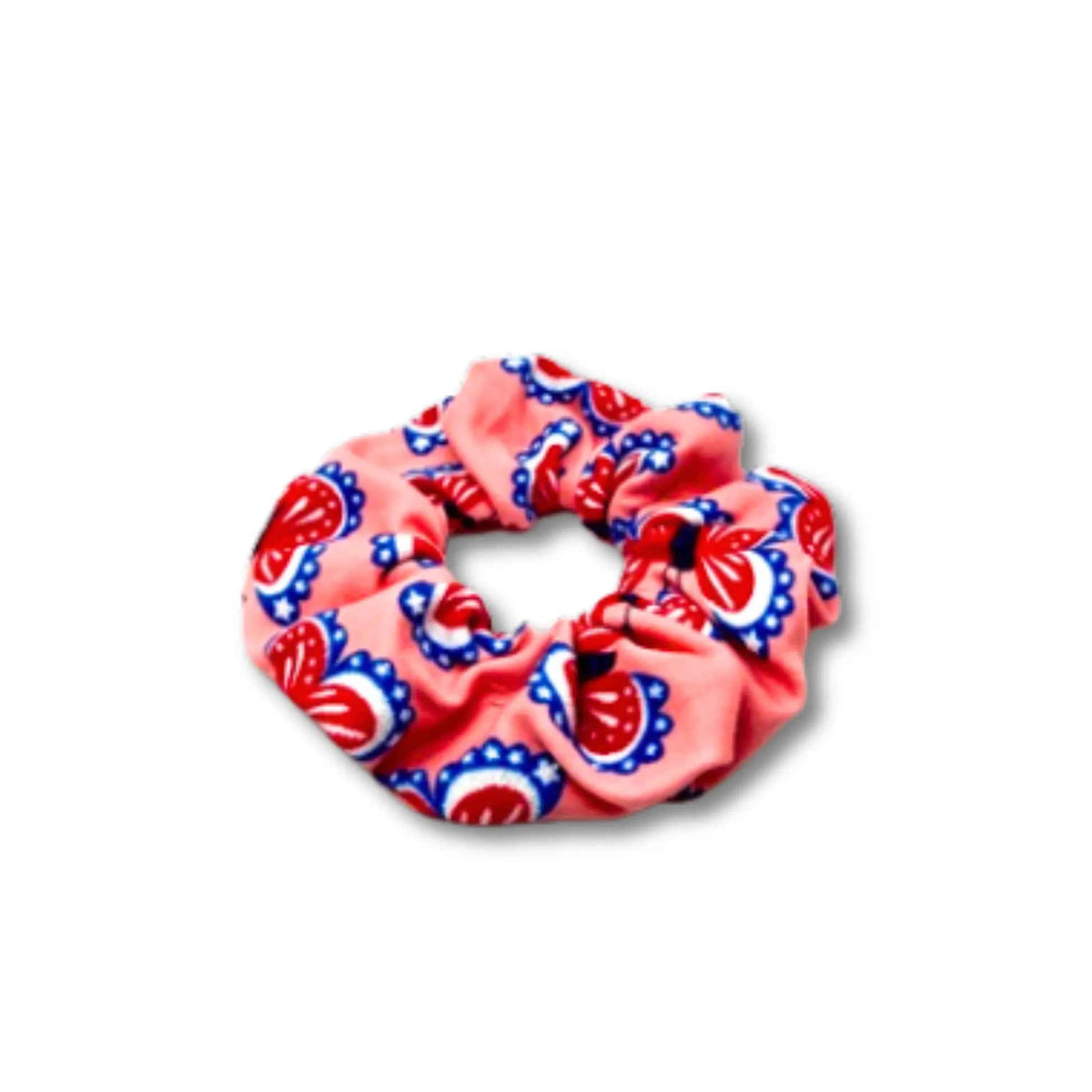 Mini Glitter Butterfly 4th of July Scrunchie\ enchantedscrunch