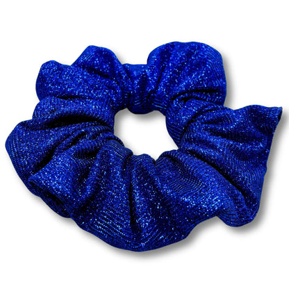 Royal Blue Sparkle 4th of July Scrunchie enchantedscrunch