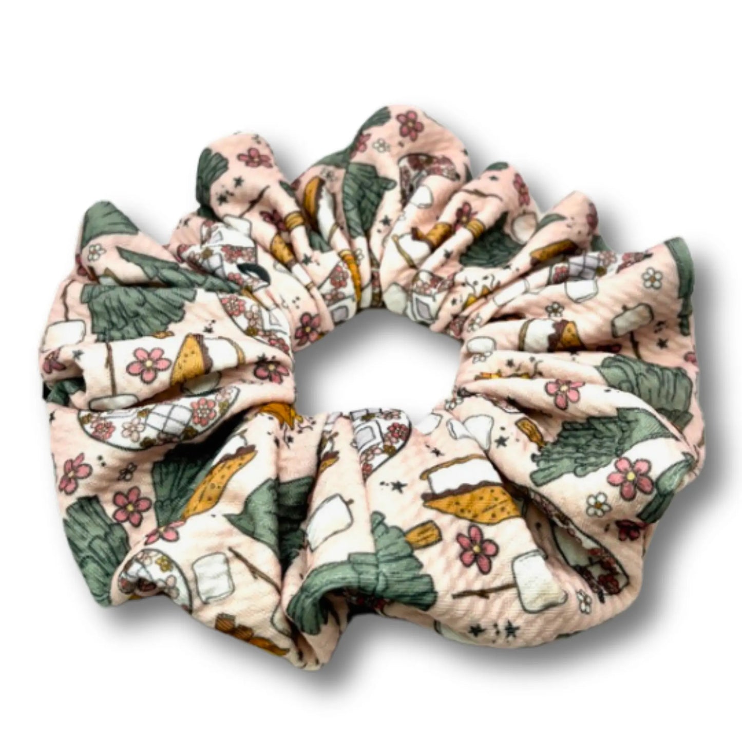 S'mores Summer Oversized Scrunchie