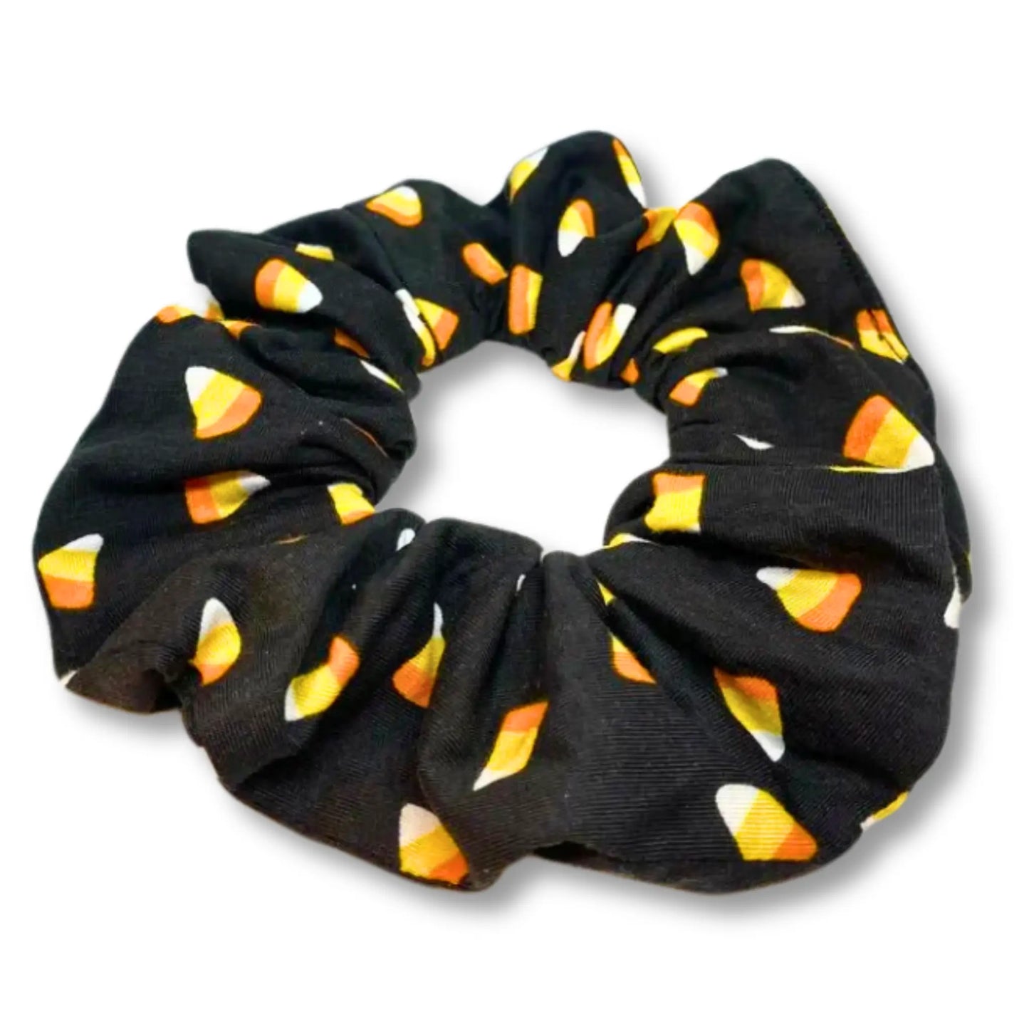 Candy Corn Halloween Scrunch Enchanted Scrunch