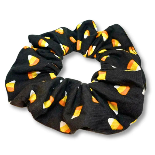 Candy Corn Halloween Scrunchie Enchanted Scrunch