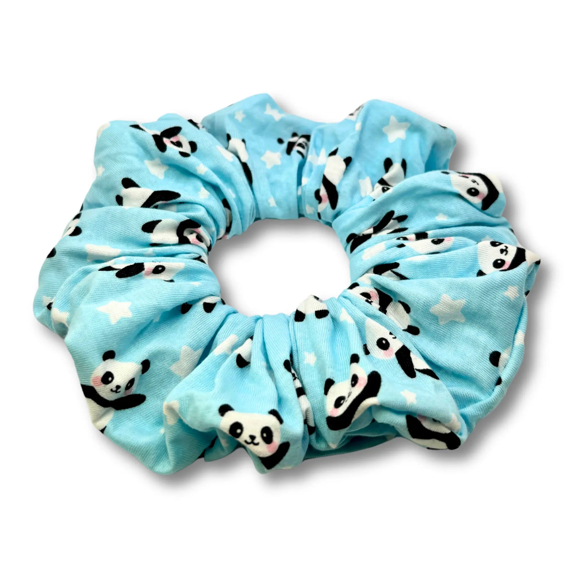 Blue Panda Scrunchie enchantedscrunch