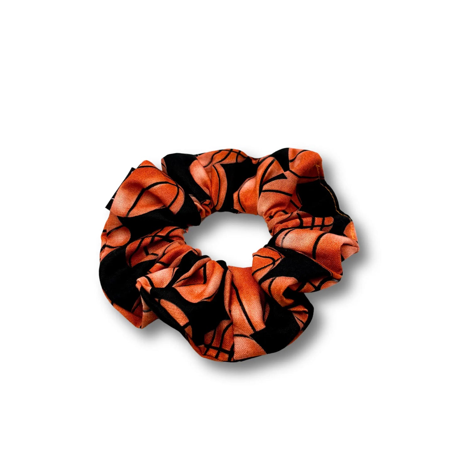 Mini Black Basketball Scrunchie Enchanted Scrunch