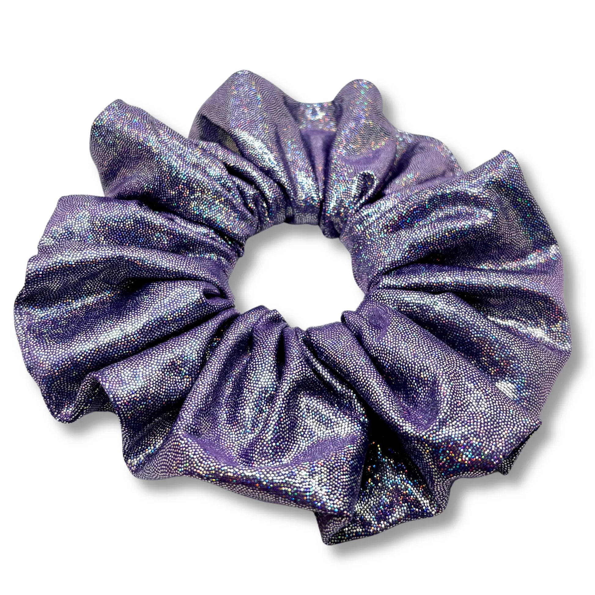 Purple Holographic Scrunchie enchantedscrunch