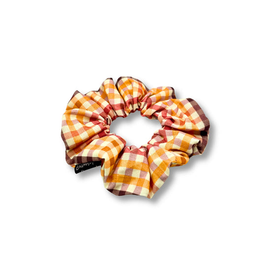 Mini Harvest Plaid Scrunchie Enchanted Scrunch