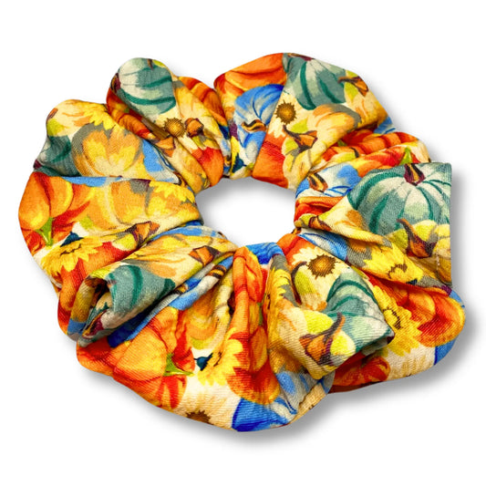 Colorful Pumpkin Patch Bullet Scrunchie Enchanted Scrunch