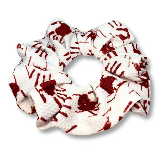 Bloody Hands Halloween Bullet Scrunchie Enchanted Scrunch