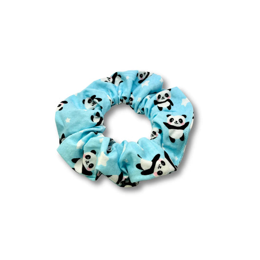 Mini Blue Panda Scrunchie enchantedscrunch