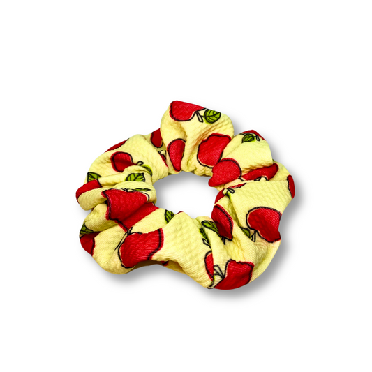 Mini Yellow Apple Bullet Scrunchie