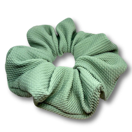 Sage Green Oversized Scrunchie