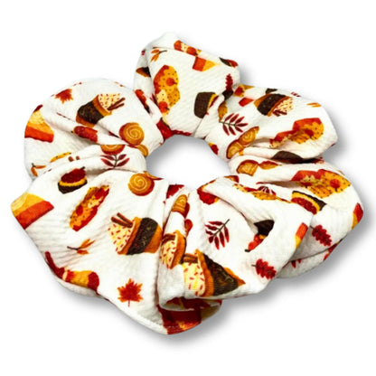 Pumpkin Spice Latte Bullet Fall Scrunchie Enchanted Scrunch