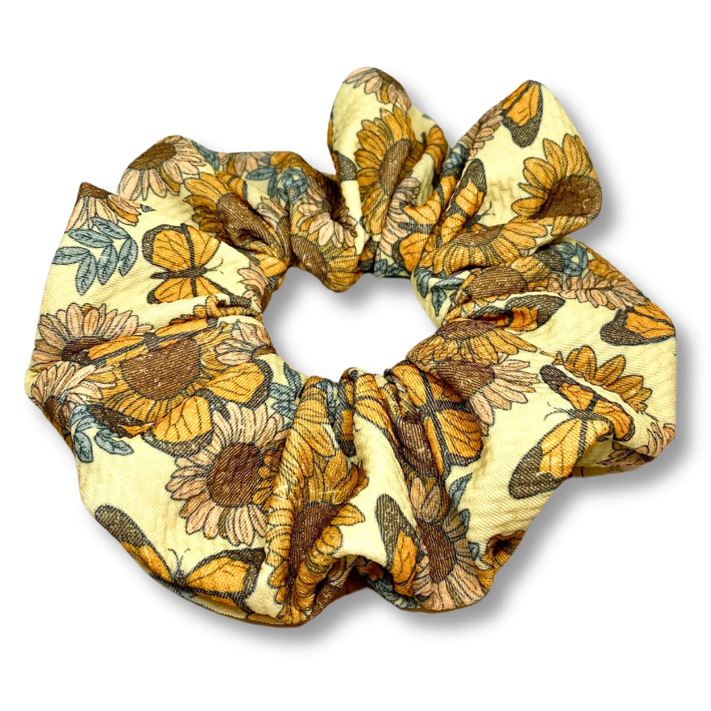 Butterfly Sunflower Bullet Scrunchie Enchanted Scrunch