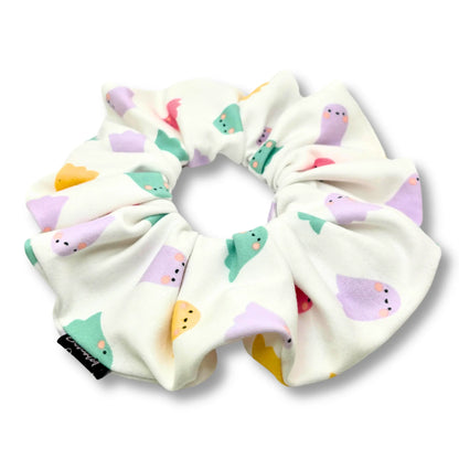 Pastel Ghosts Halloween Scrunchie Enchanted Scrunch