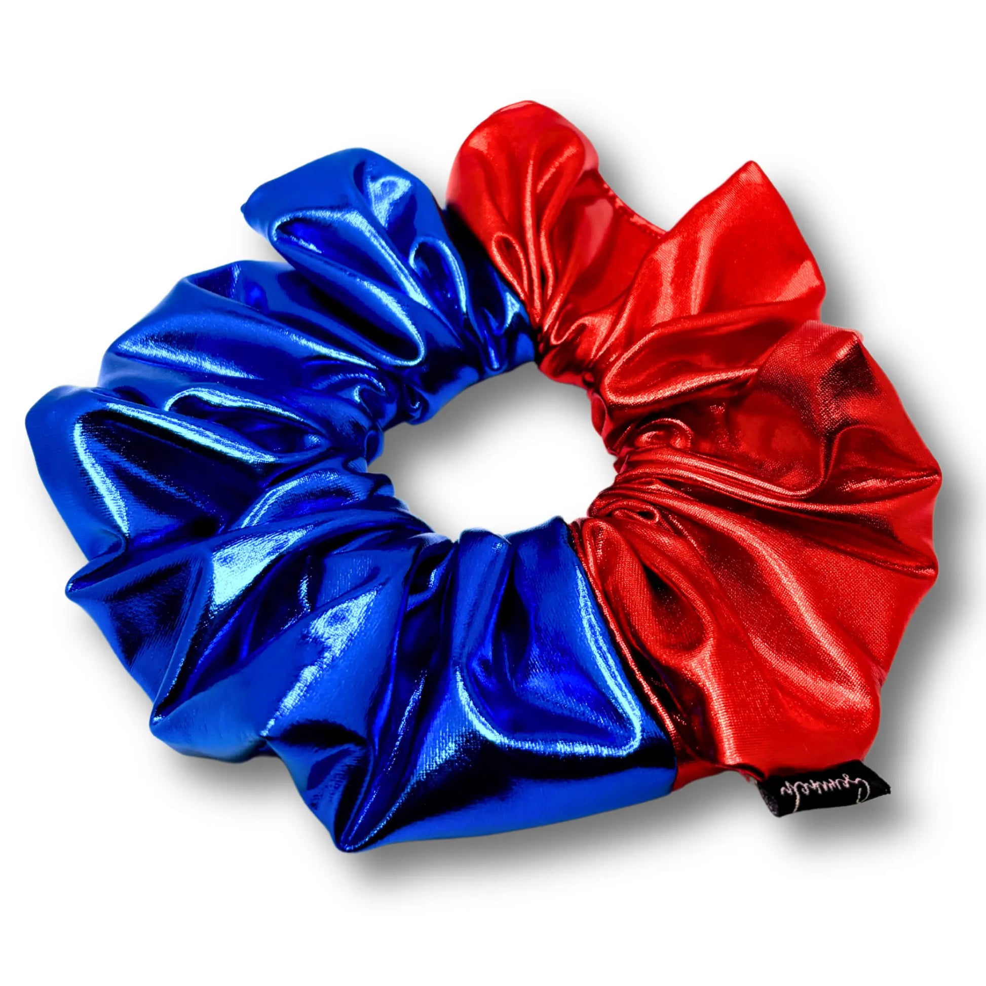 4th of July Faux Leather Scrunchie enchantedscrunch