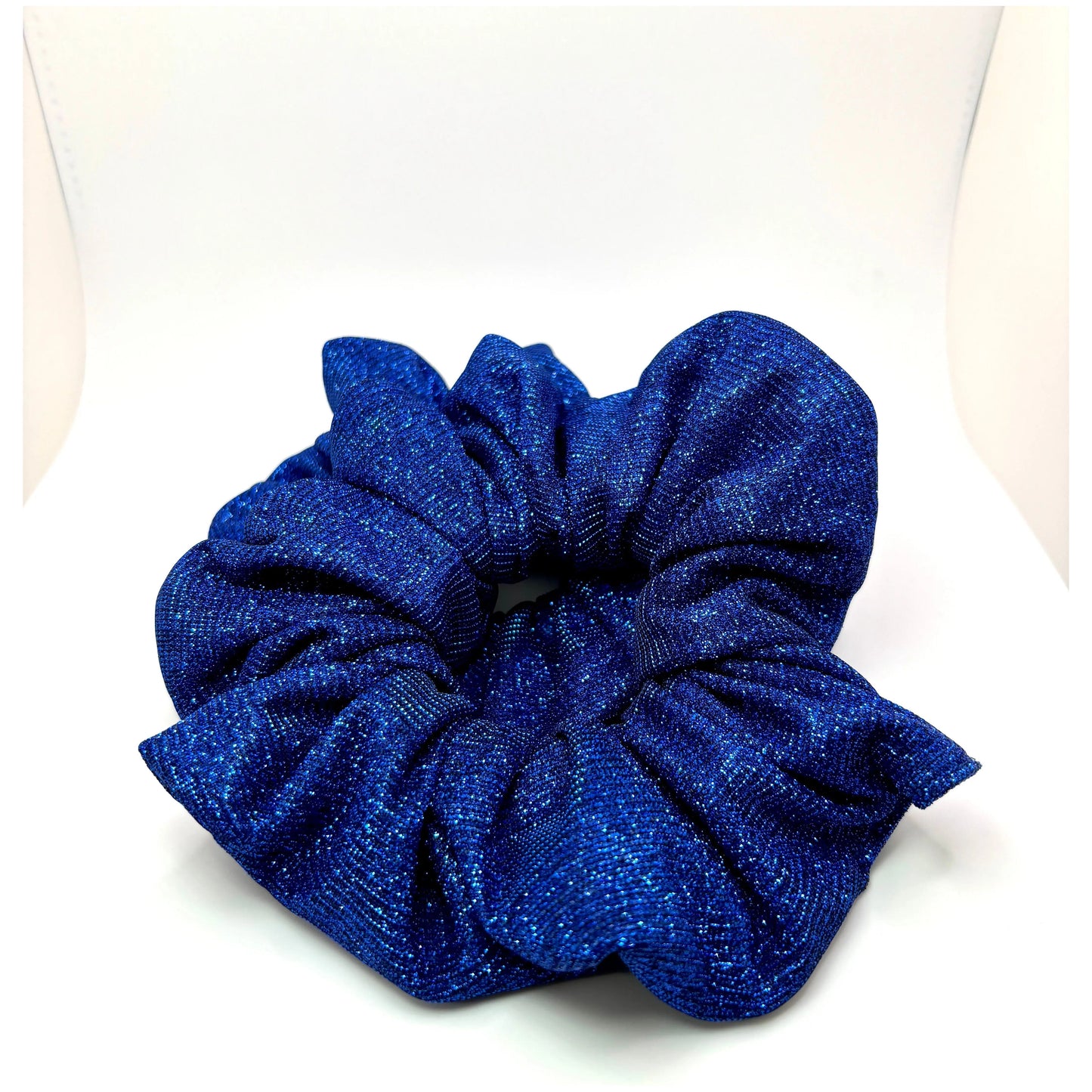 Royal Blue Sparkle 4th of July Scrunchie enchantedscrunch