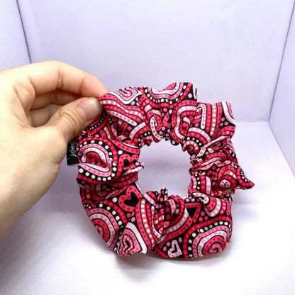 Mini Paisley Hearts Scrunchie Enchanted Scrunch