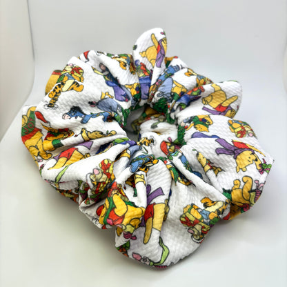 Winnie the Pooh Christmas Bullet Scrunchie