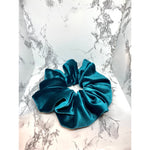 Load image into Gallery viewer, Teal Velvet Scrunch
