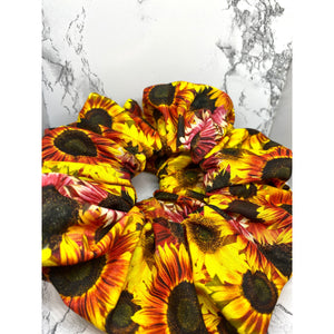 Colorful Sunflower Fall Scrunch