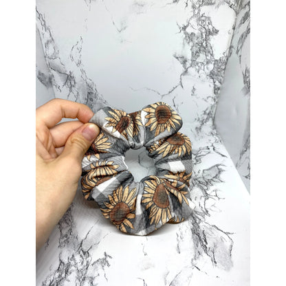 Mini Buffalo Sunflower Bullet Scrunchie Enchanted Scrunch