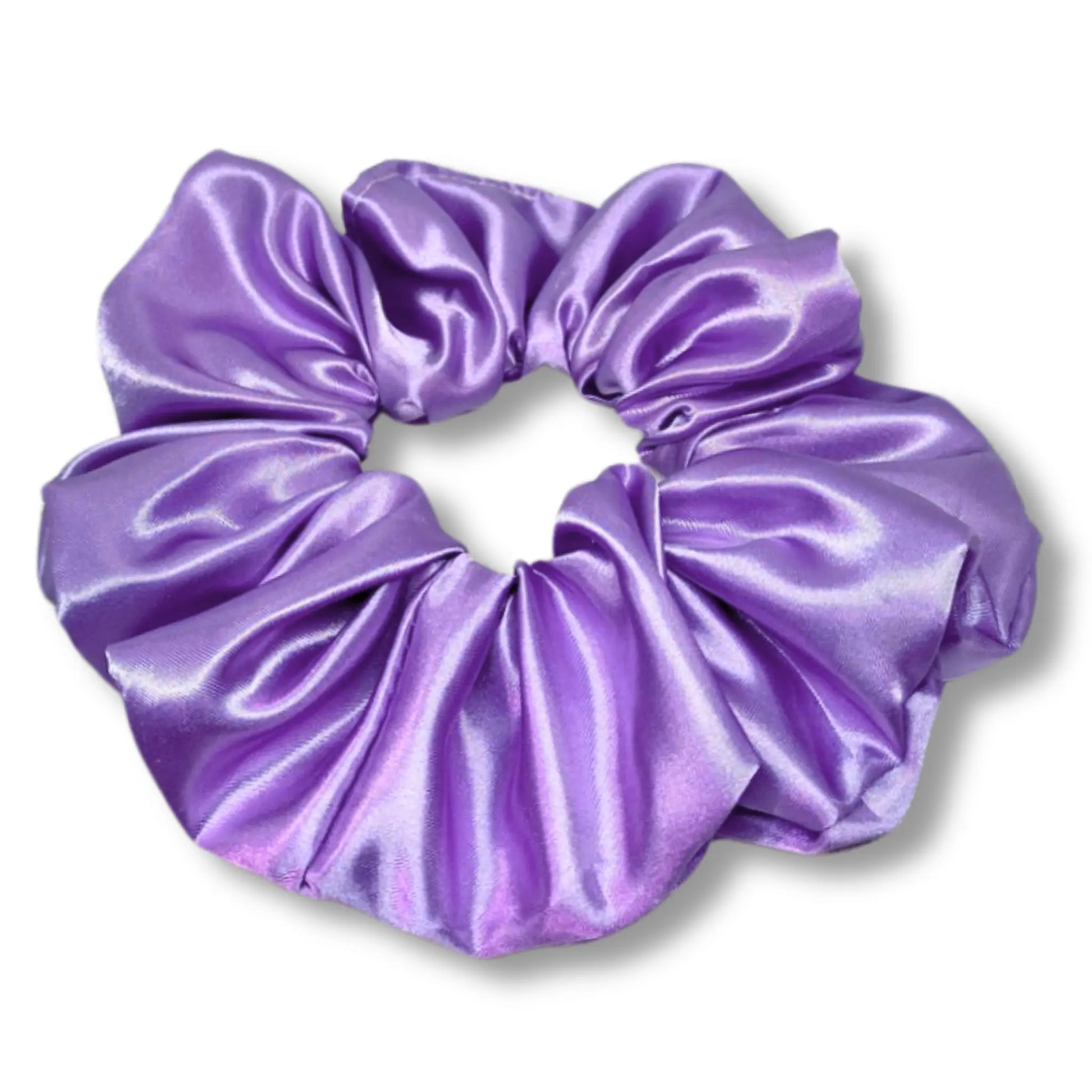 Purple Silk Scrunchie enchantedscrunch