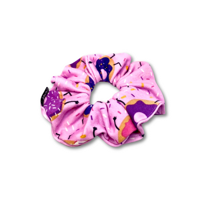 Mini Purple Donut Scrunchie