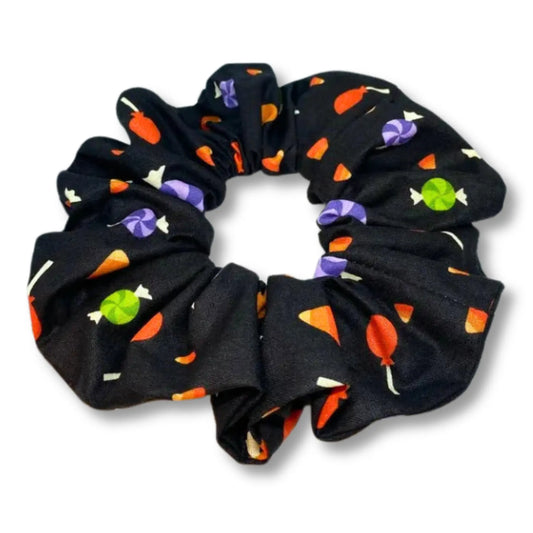 Black Candy Halloween Scrunchie Enchanted Scrunch