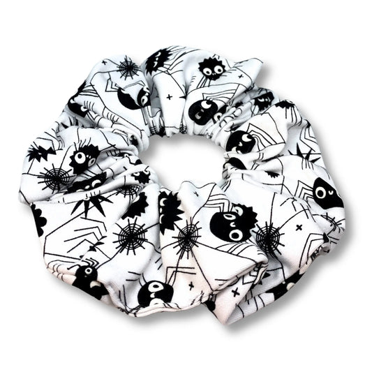 Glow in the Dark Spiderweb Halloween Scrunch Enchanted Scrunch