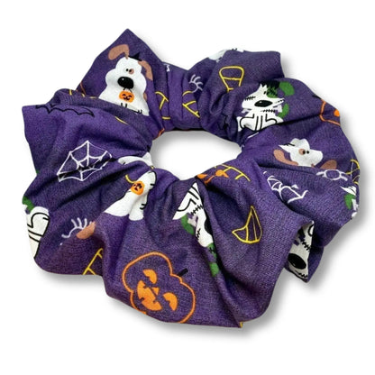 Purple Halloween Dog Scrunch Enchanted Scrunch