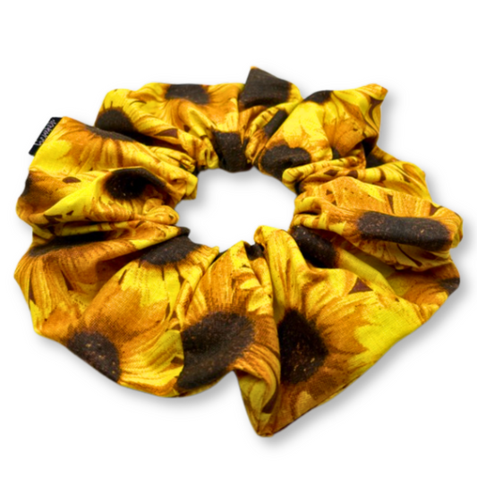 Sunflower Scrunchie